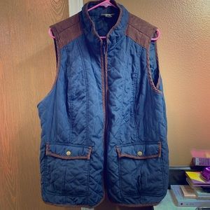 Thin quilted vest